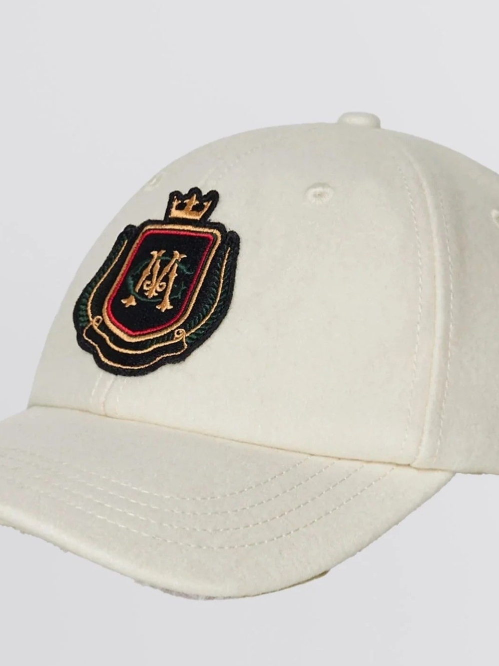 Malbon Crest Dad Hat Canvas